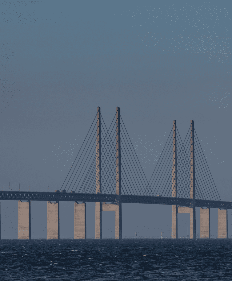 Photographie du pont de Öresund